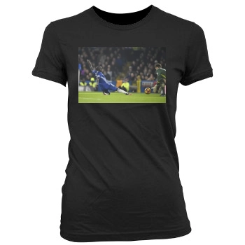 FC Chelsea Women's Junior Cut Crewneck T-Shirt