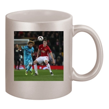 Feyenoord 11oz Metallic Silver Mug