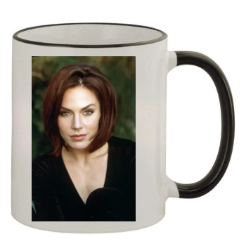 Krista Allen 11oz Colored Rim & Handle Mug