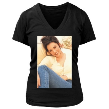 Krista Allen Women's Deep V-Neck TShirt