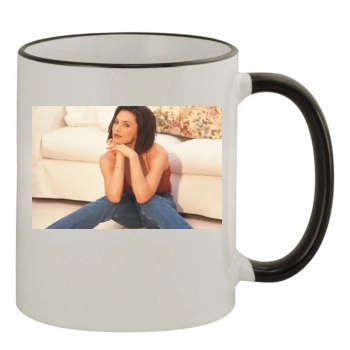 Krista Allen 11oz Colored Rim & Handle Mug