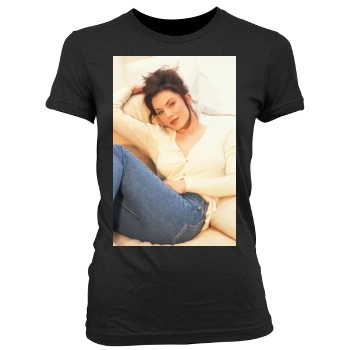 Krista Allen Women's Junior Cut Crewneck T-Shirt