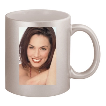 Krista Allen 11oz Metallic Silver Mug