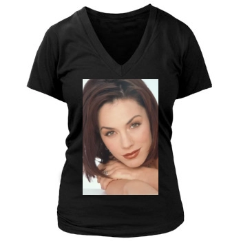 Krista Allen Women's Deep V-Neck TShirt