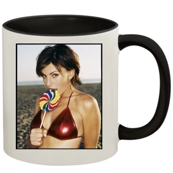 Krista Allen 11oz Colored Inner & Handle Mug