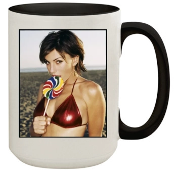 Krista Allen 15oz Colored Inner & Handle Mug