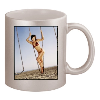 Krista Allen 11oz Metallic Silver Mug