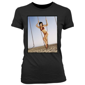 Krista Allen Women's Junior Cut Crewneck T-Shirt