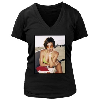 Krista Allen Women's Deep V-Neck TShirt