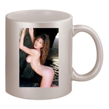 Krista Allen 11oz Metallic Silver Mug