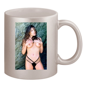 Krista Allen 11oz Metallic Silver Mug