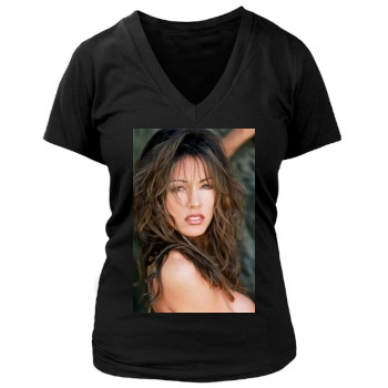 Krista Allen Women's Deep V-Neck TShirt