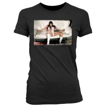 Krista Allen Women's Junior Cut Crewneck T-Shirt