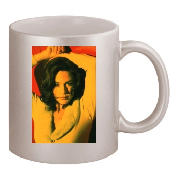 Krista Allen 11oz Metallic Silver Mug