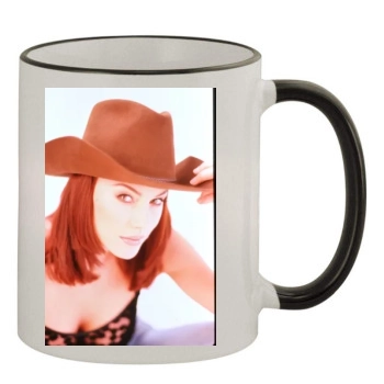 Krista Allen 11oz Colored Rim & Handle Mug