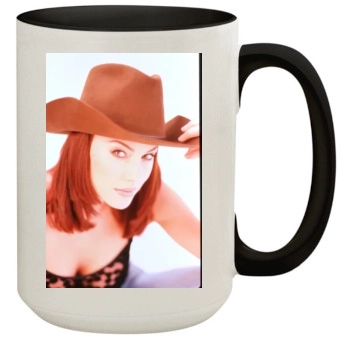 Krista Allen 15oz Colored Inner & Handle Mug