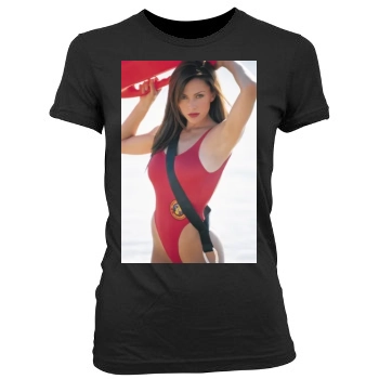 Krista Allen Women's Junior Cut Crewneck T-Shirt