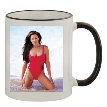 Krista Allen 11oz Colored Rim & Handle Mug