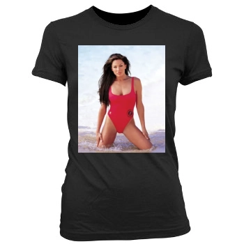 Krista Allen Women's Junior Cut Crewneck T-Shirt