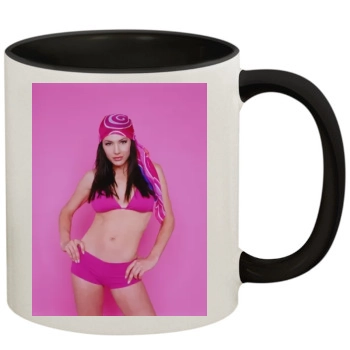 Krista Allen 11oz Colored Inner & Handle Mug