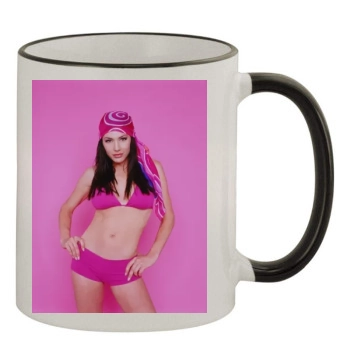 Krista Allen 11oz Colored Rim & Handle Mug