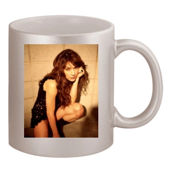 Krista Allen 11oz Metallic Silver Mug