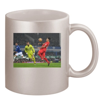 Liverpool 11oz Metallic Silver Mug