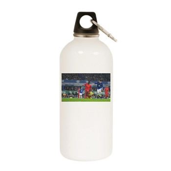 Liverpool White Water Bottle With Carabiner