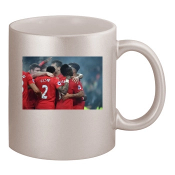 Liverpool 11oz Metallic Silver Mug