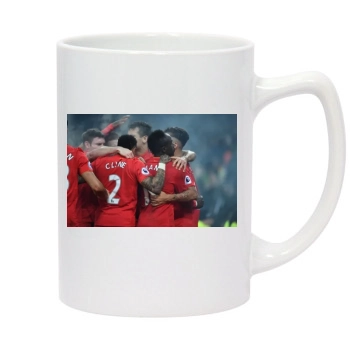 Liverpool 14oz White Statesman Mug