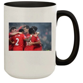 Liverpool 15oz Colored Inner & Handle Mug