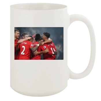 Liverpool 15oz White Mug