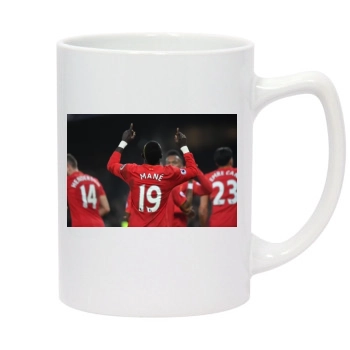 Liverpool 14oz White Statesman Mug