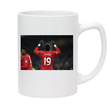 Liverpool 14oz White Statesman Mug