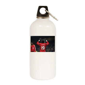 Liverpool White Water Bottle With Carabiner