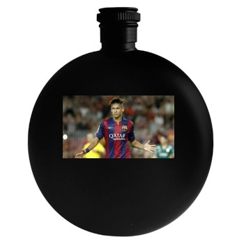 Neymar Round Flask