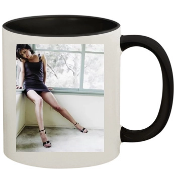 Asia Argento 11oz Colored Inner & Handle Mug