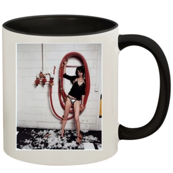 Asia Argento 11oz Colored Inner & Handle Mug