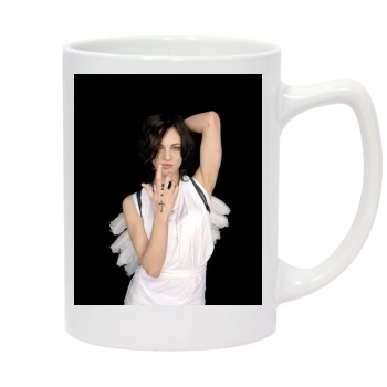 Asia Argento 14oz White Statesman Mug