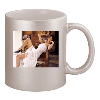 Asia Argento 11oz Metallic Silver Mug