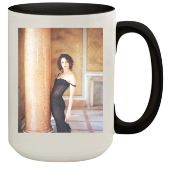 Asia Argento 15oz Colored Inner & Handle Mug