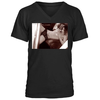 Asia Argento Men's V-Neck T-Shirt