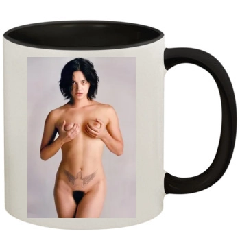 Asia Argento 11oz Colored Inner & Handle Mug