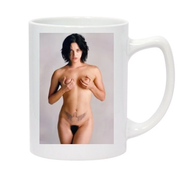 Asia Argento 14oz White Statesman Mug