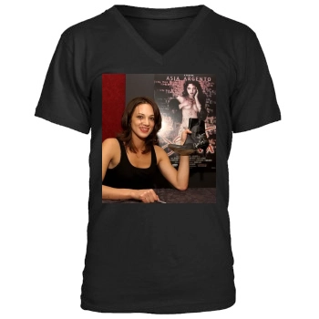 Asia Argento Men's V-Neck T-Shirt