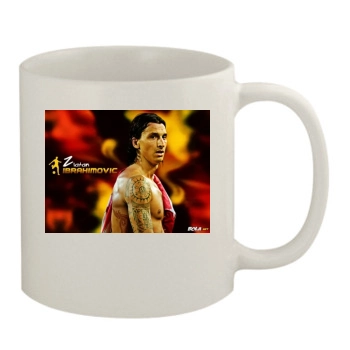 Zlatan Ibrahimovic 11oz White Mug