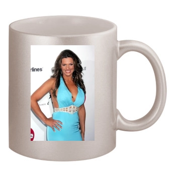 Barbara Bermudo 11oz Metallic Silver Mug