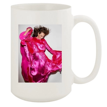 Christy Turlington 15oz White Mug