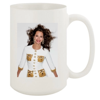 Christy Turlington 15oz White Mug