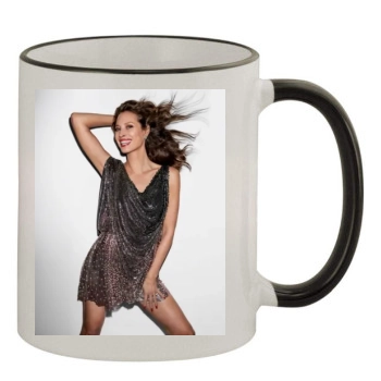 Christy Turlington 11oz Colored Rim & Handle Mug